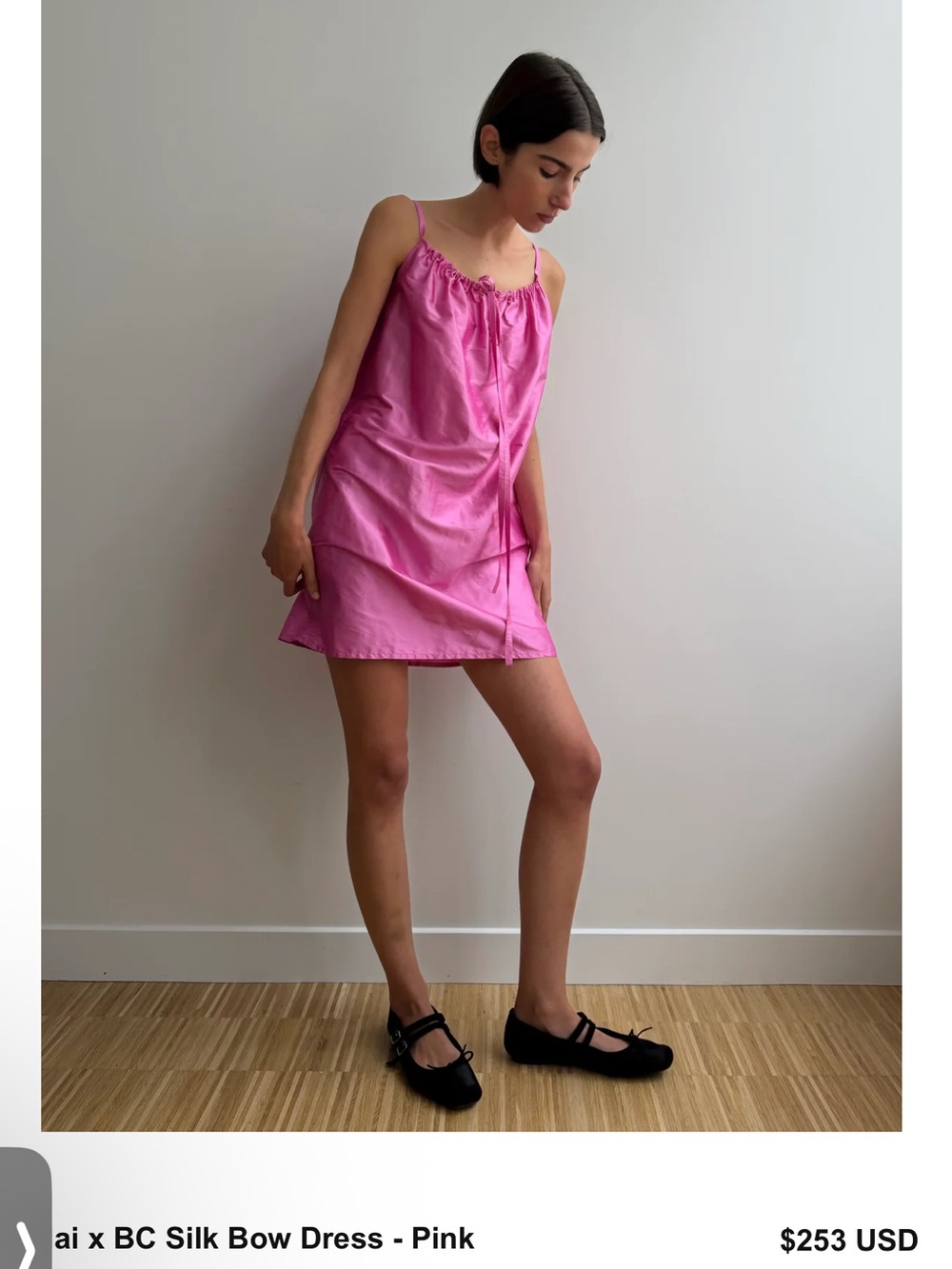 Brooke Callahan x HAI pink mini dress - Picture 2 of 3